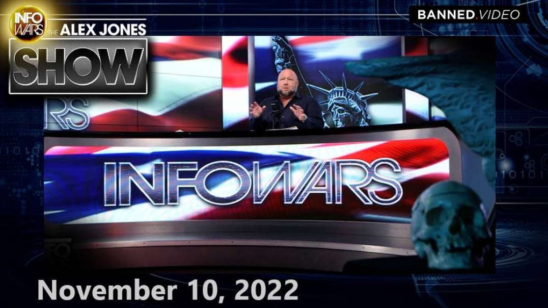 WORLD EXCLUSIVE: Alex Jones, Mike Lindell Reveal Bombshell Evidence of Election Fraud! Tune In Now! – FULL SHOW 11/10/22