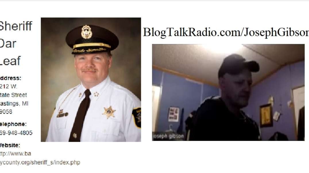 BlogTalkRadio Interview With Michigan Sheriff, Dar Leaf
