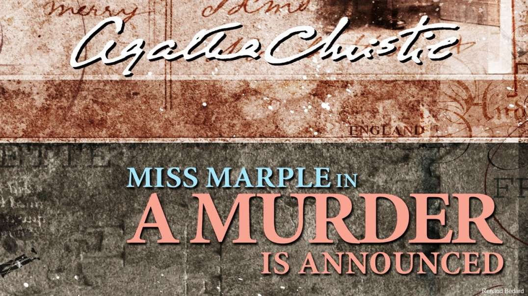 AGATHA CHRISTIE'S MISS MARPLE A MURDER IS ANNOUNCED RADIO DRAMA