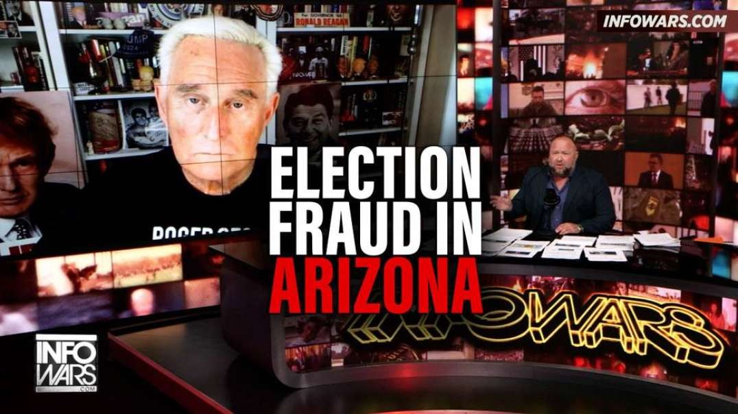 Exclusive- Roger Stone Lays Out Proof Of Arizona Election Theft