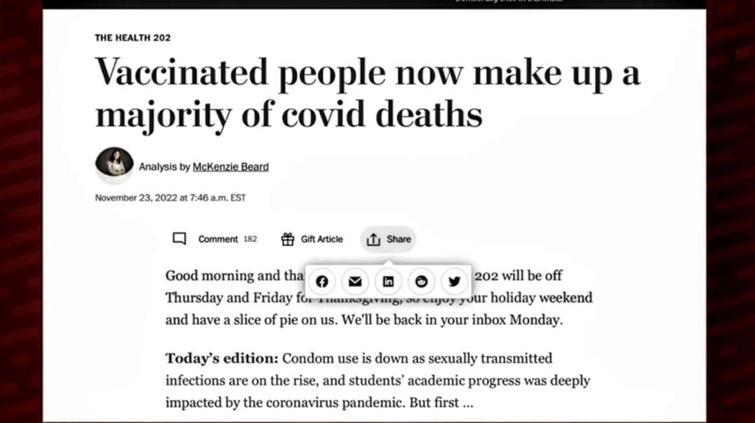 Now another confirmation from the CDC: The wannabe "Covid vaccin" created by the Talmudics/Jews of the Big Pharna, KILLS PEOPLE IN MASS all over the world (according to the Jewish T