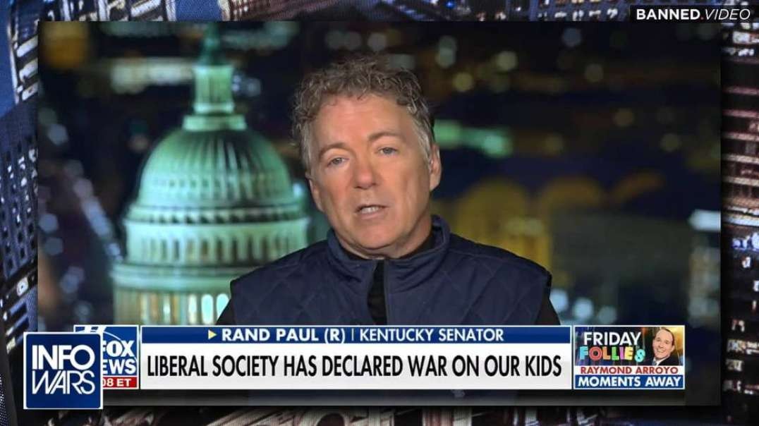 Rand Paul- Republicans Aren't Perfect, But They Aren't Pushing Gender Reassignment Surgery On Children