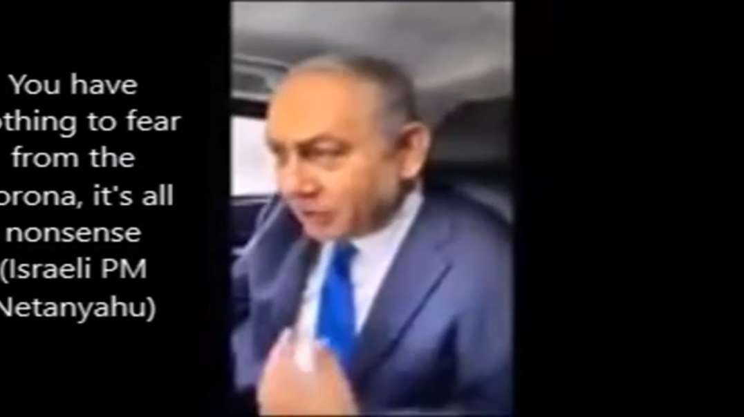 Corona, it’s all nonsense (Benjamin Netanyahu Israeli P.M)