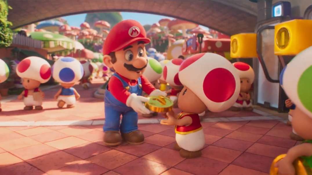 The Super Mario Bros. Movie  “Mushroom Kingdom”  Official Movie Clip.mp4