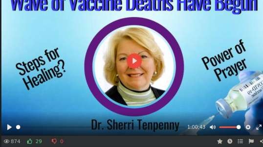 Dr. Sherri Tenpenny Shows Luciferian Attitude That Liars Are Clear of Genocidal Blame (the Sheeple are to be blame)