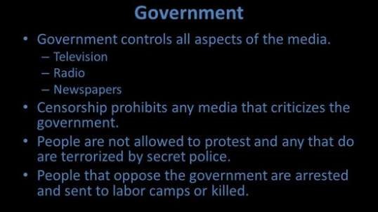 THE TRUE COLOR'S OF THE WORLD'S GOVERNMENT.