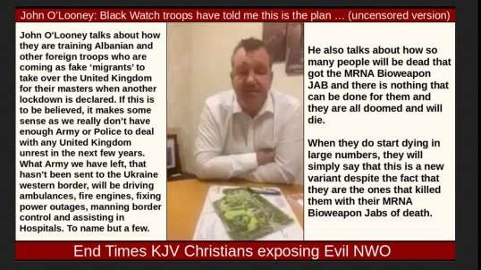 John O’Looney: Black Watch troops have told me this is the plan … (uncensored version)