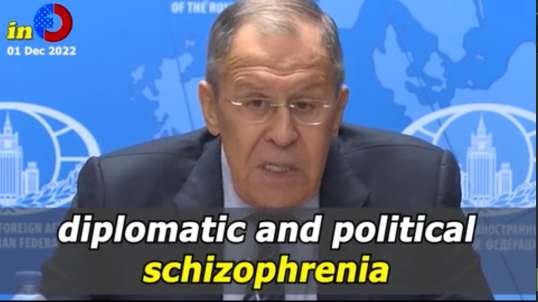 Schizo-Masonic West Revealed By Lavrov (wwCult Minions ARE The Mentally-ill Ruling-Clash)