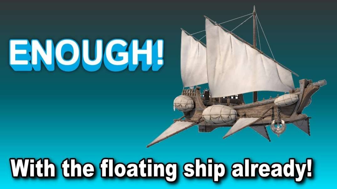 Floating ships over a FLAT EARTH