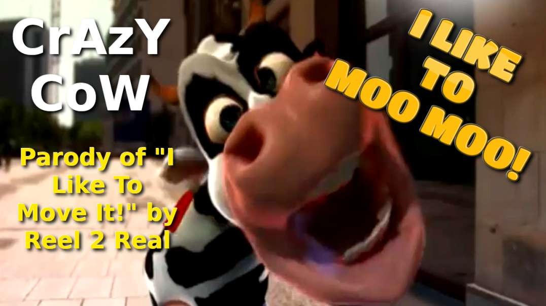 Crazy Cow - I Like To Moo Moo | 432hz [hd 720p]
