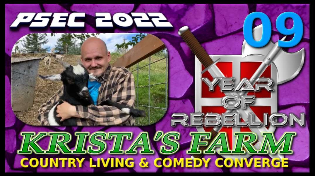 PSEC - 2022 - PSEC ON TOUR | CH03 - Krista's Farm | SEC 09 - Fence Repair & Being Jumped By Baby Goats | 432hz [hd 720p]