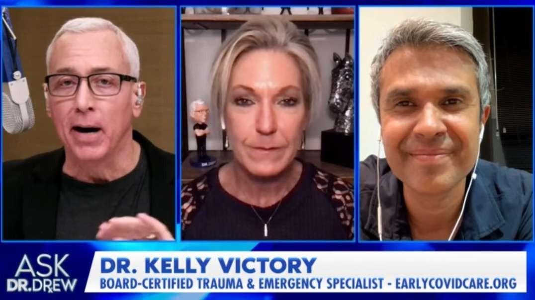 Dr. Aseem Malhotra and Dr. Kelly Victory - Promoted mRNA Vaccine, Now Warns of Heart Risks - Ask Dr Drew