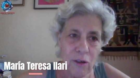 María Teresa Ilari en el homenaje a Ángel Grácia