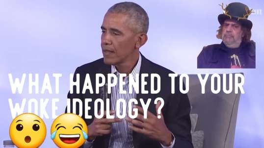 Surprised By Anti Woke Message From Obama.  😯😀😂