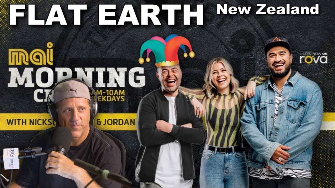 Mai Morning Crew NZ talks Flat Earth