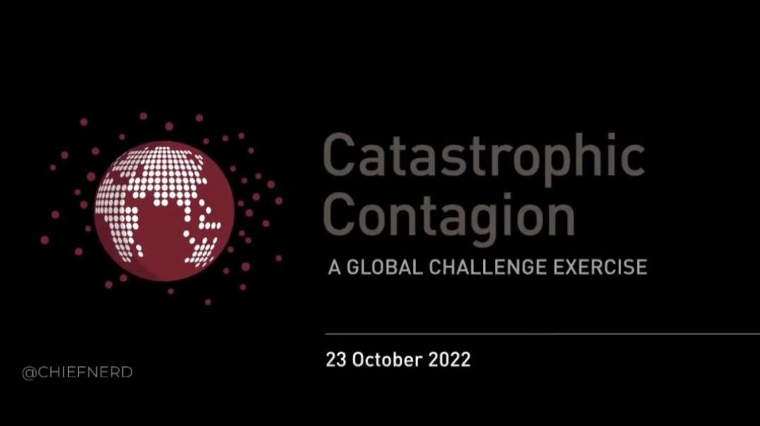 Catastrophic Contagion 2025 Tabletop Exercise (SEERS) - Johns Hopkins, the WHO, and The Bill and Melinda Gates Foundation (Brussels, Belgium - 10/23/22)