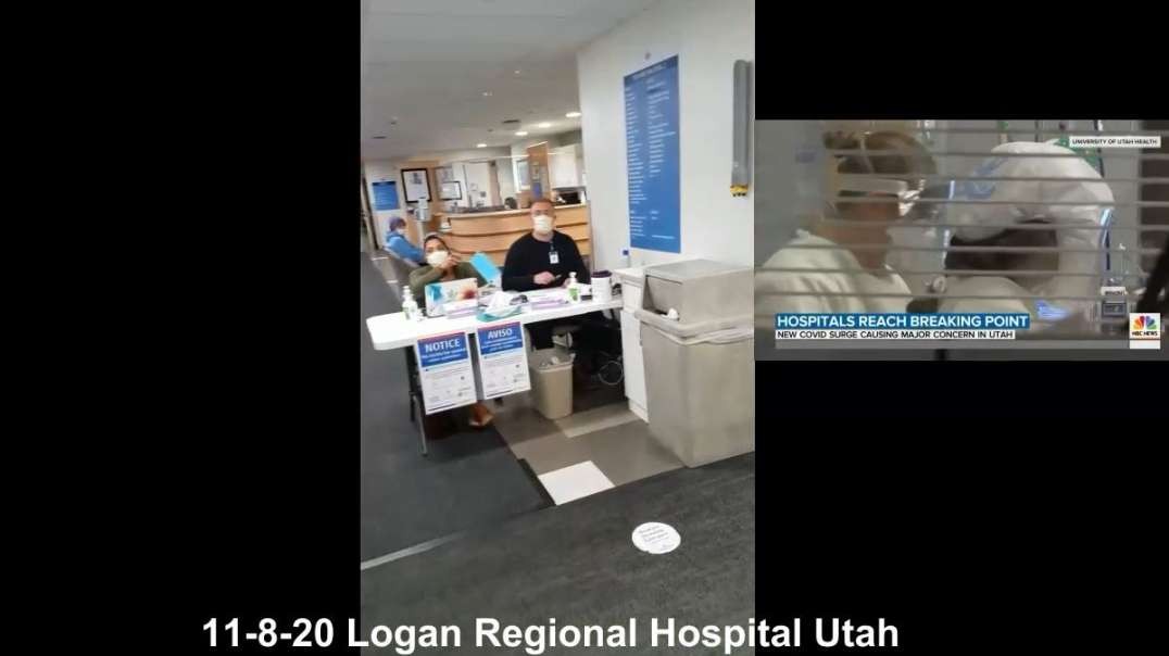 2yrs ago Logan Regional Hospital 11-8-20 #emptyhospitals Utah Govenor Herbert Covid-19 Lockdowns Restrictions Masks.mp4