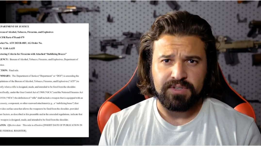 [Brandon Herrera Mirror] So The ATF Just Made You A Felon  Complete Guide To The Brace Ban