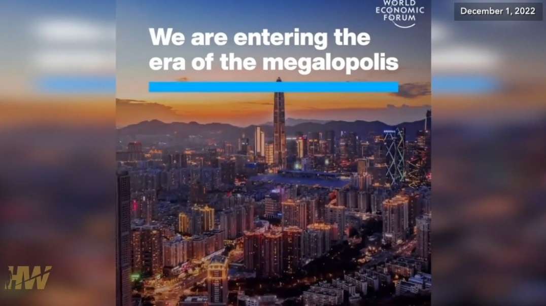 Pod Life Incoming? WEF's Plan for the Future Is to Shove More People into Mega Cities .mp4