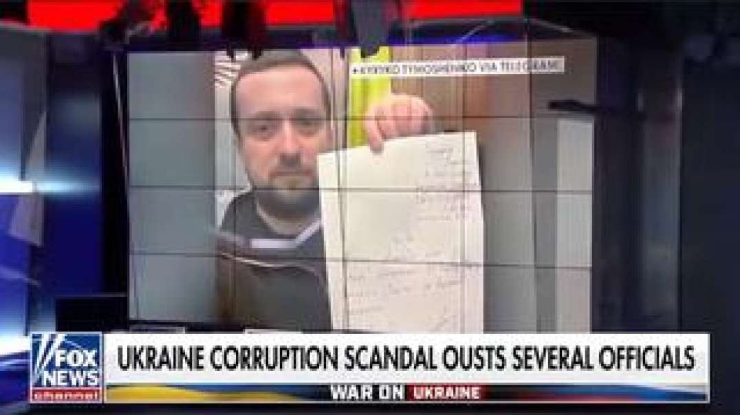 UKRAINE CORRUPTION SCANDAL OUSTS SEVERAL OFFICIALS....