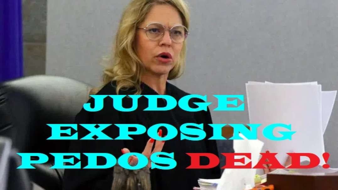 Las Vegas judge exposing pedos found dead of suicide forced to resign last year!
