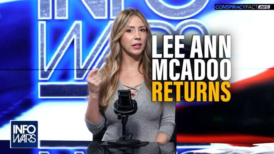 MUST SEE- Lee Ann McAdoo Returns to Infowars in Powerful New Interview!