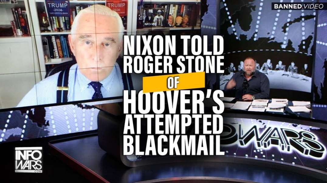 EXCLUSIVE- Richard Nixon Told Roger Stone of J. Edgar Hoover Blackmail Attempt