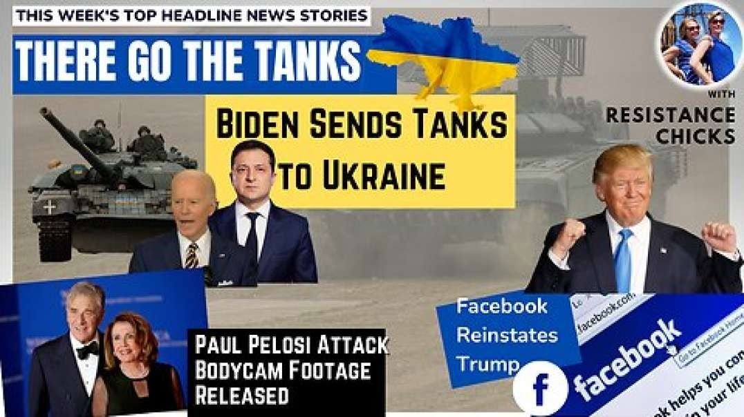 FULL SHOW: There Go the Tanks! Biden Sends Tanks to Ukraine; Facebook Reinstates Trump 1/27/23