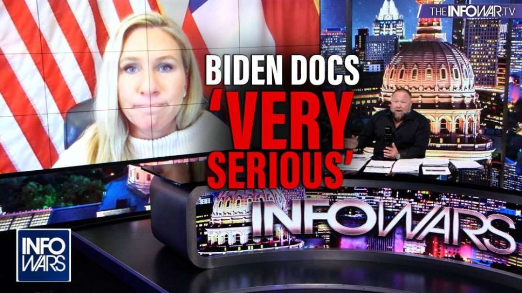 EXCLUSIVE- MTG Says Biden Docs are a 'Very Serious Issue'