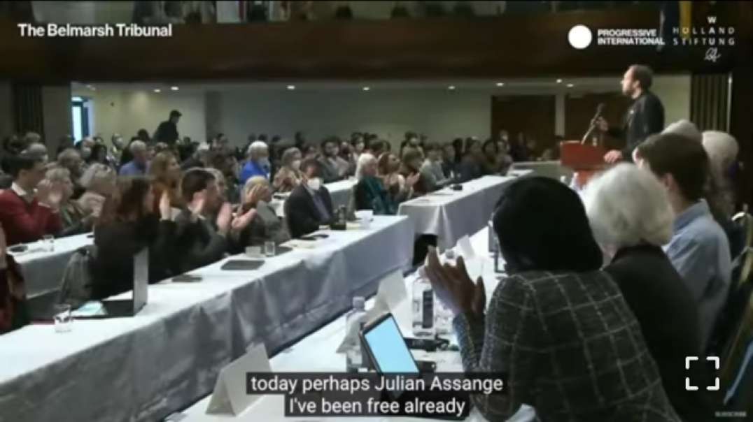 About Julian Assange, the Hero. Jeremy Corbyn testifies for Assange at Belmarsh Tribunal in DC.