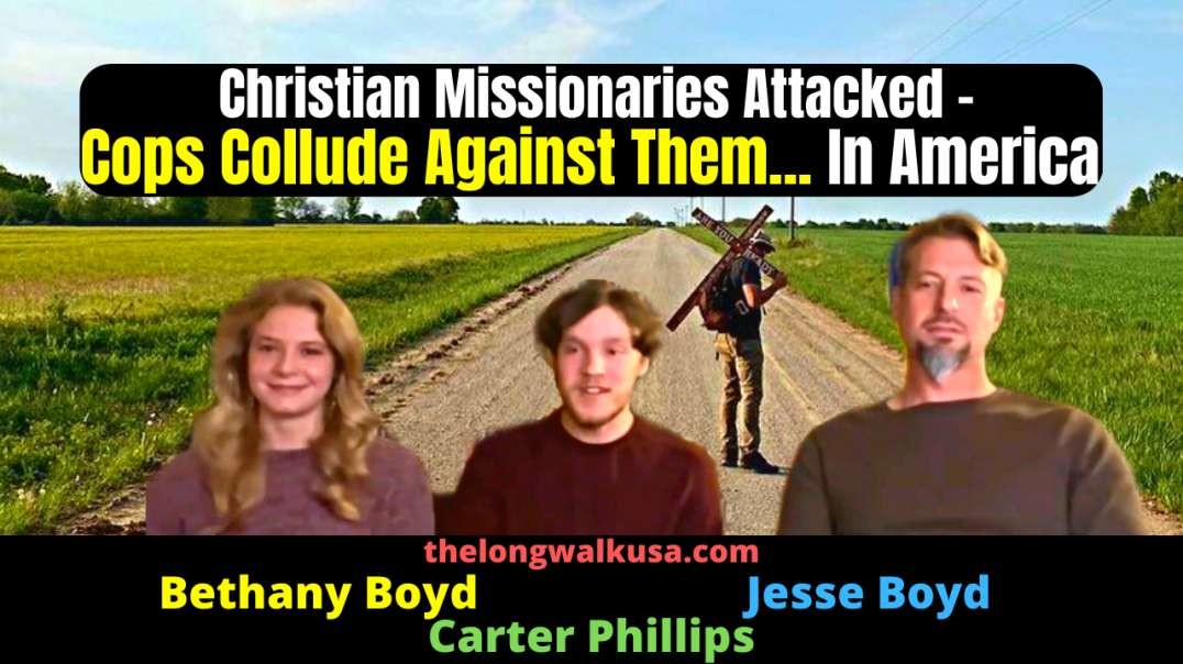 Christian Missionaries Attacked - Cops Collude Against Them... In America