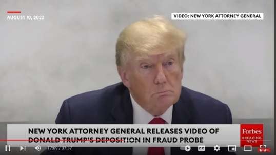 JUST RELEASED Donald Trump's Testimony To New York AG's Fraud Probe Investigators