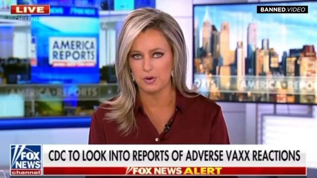 Medical Bombshell- CDC Confirms COVID Shots Cause Massive Increases In Strokes FOX News Video