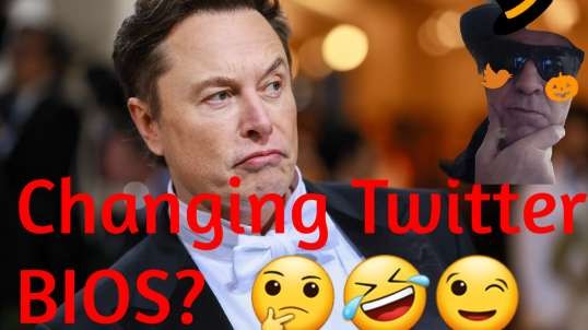 Elon Musk Changed The Twitter BIO A Few Times.  🤔🤣😉🐦