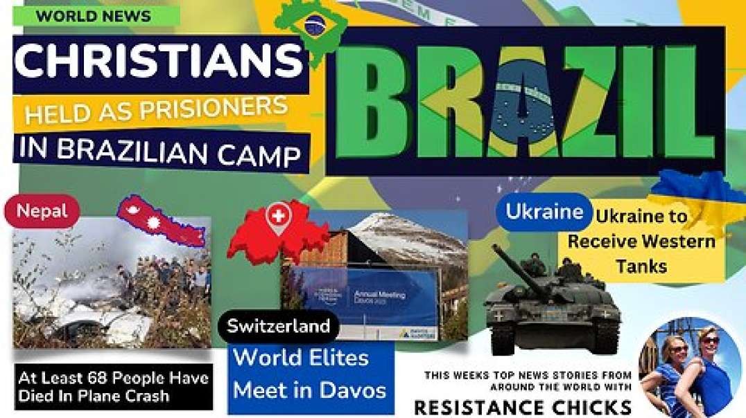 Brazil in Chaos, Ukraine to Receive Western Tanks, Davos & Top World News 1/15/23