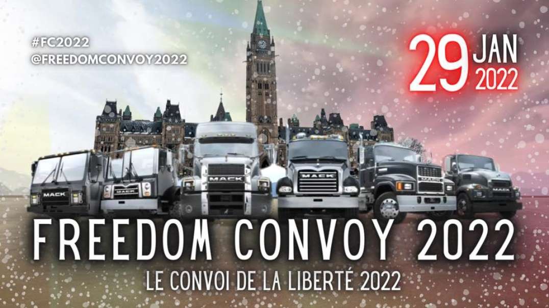 1yr ago Canada Freedom Convoy 2022 1-24-22 Thousands Protesting COVID Vaccine Mandates