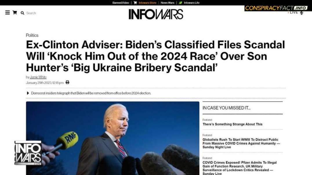 Clinton Advisors Warn Biden Documents Will Bring Down Biden 2024 Run