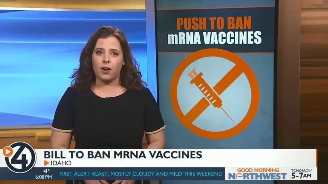 Idaho lawmakers introduce bill to make it a misdemeanor to administer mRNA vaccines.mp4