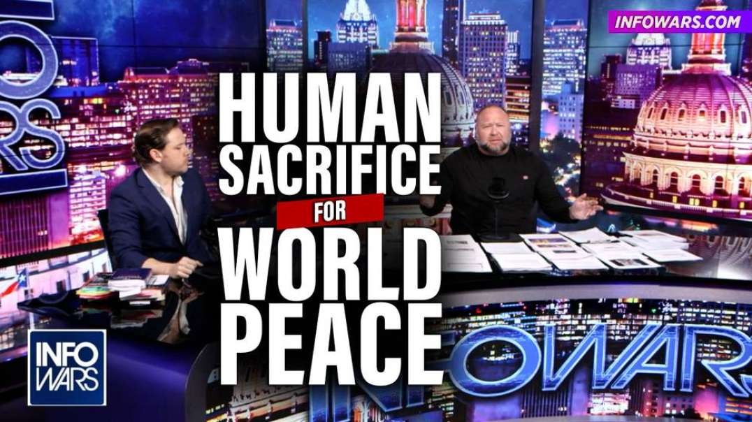 Human Sacrifice- Globalist Depopulation Plan for World Peace, with Jay Dyer In-Studio