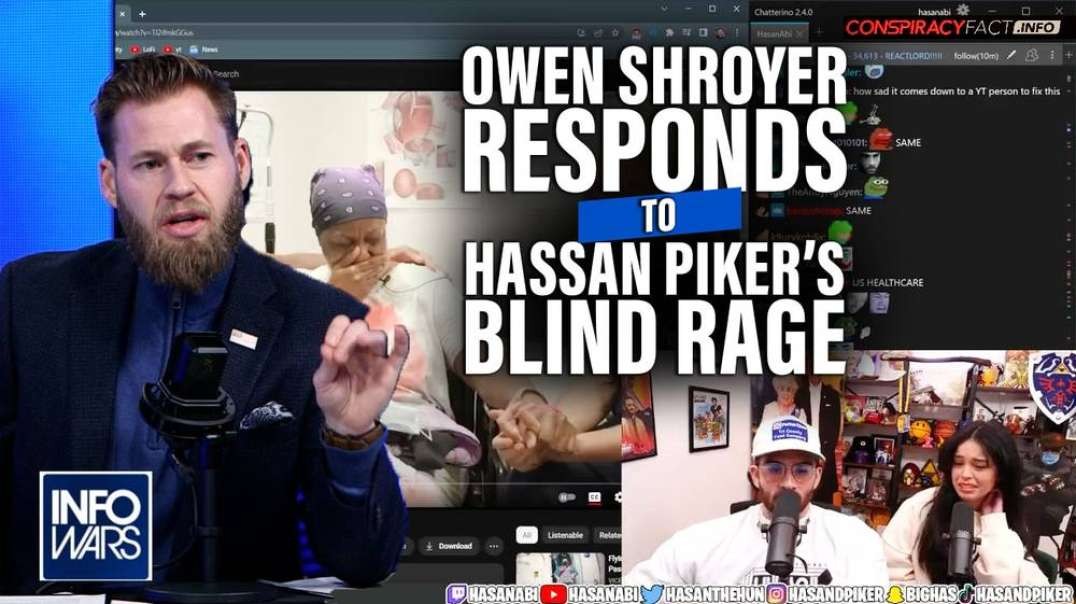 Owen Shroyer Responds to Hassan Piker's Rage in Viral Video