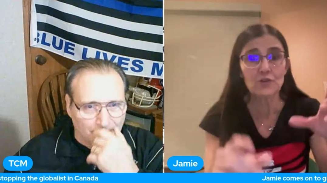 Jamie comes on to give us a update on stopping the globalist in Canada
