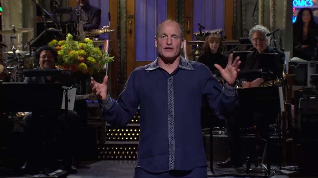 Woody Harrelson hosted Saturday Night Live and used his opening monologue to criticize Big Pharma's response to COVID-19