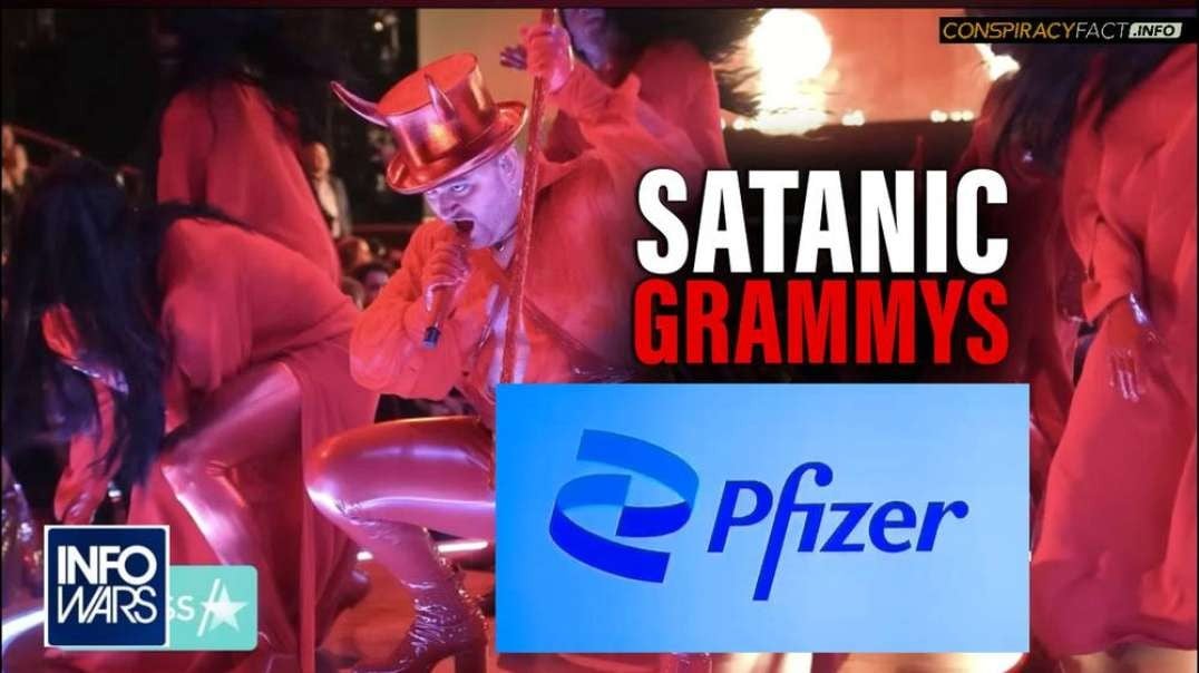 Grammy's Satanic Performance, Sponsored by Pfizer