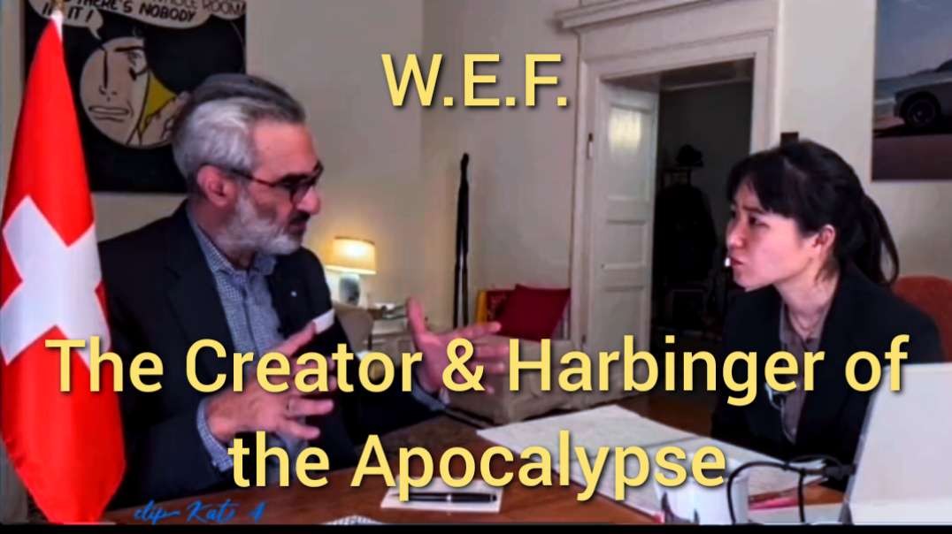 W.E.F , the hidden Secrets. The Apocalypse! See clip description or the pinned comment underneeth.
