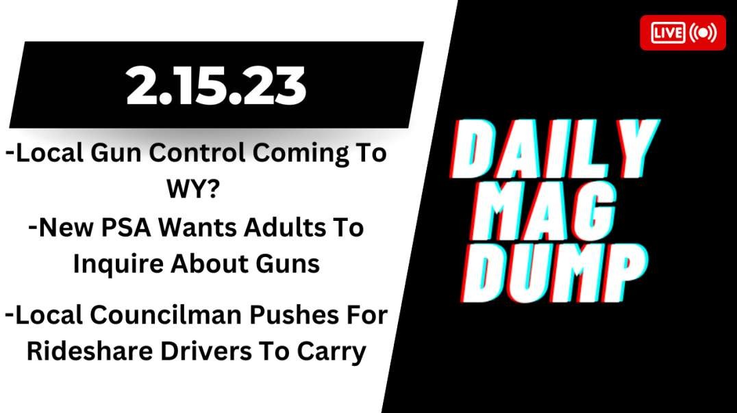 Local Gun Control Coming To WY? | New PSA Wants Adults To Inquire About Guns | DMD 2.15.23
