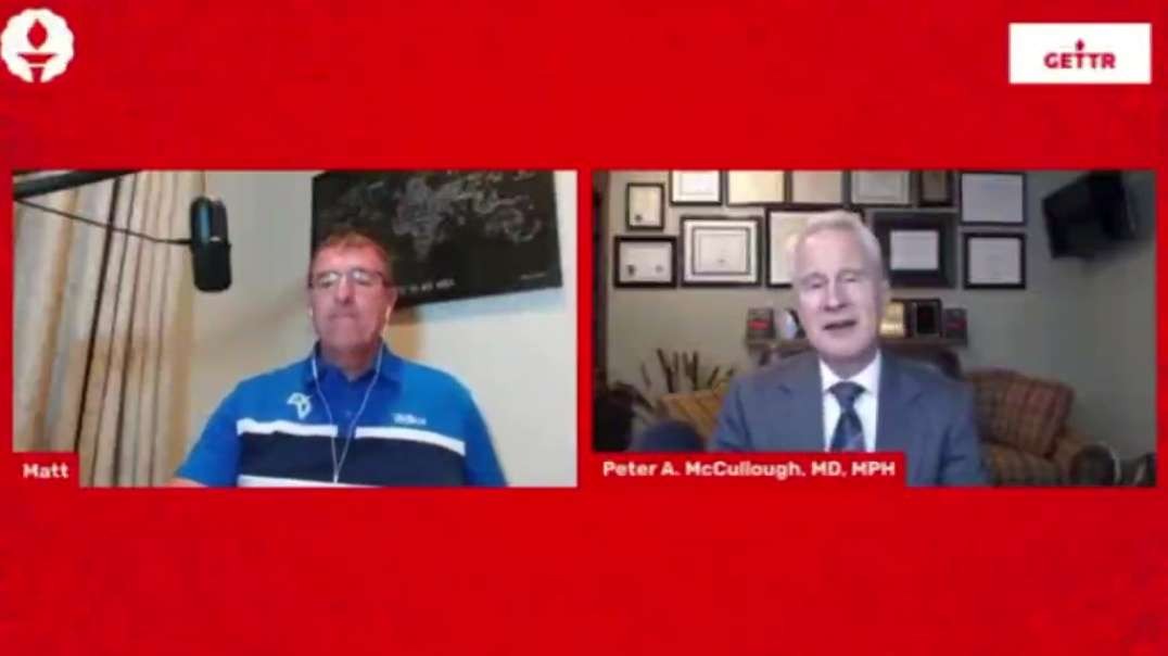Dr Peter McCullough in interview with Matt Le Tissier