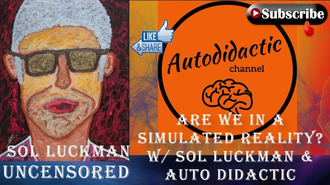 🪫 Are We in a Simulated Reality? w/ Sol Luckman & Auto didactic