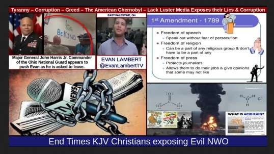 Tyranny – Corruption – Greed – The American Chernobyl – Lack Luster Media Exposes their Lies & Corruption