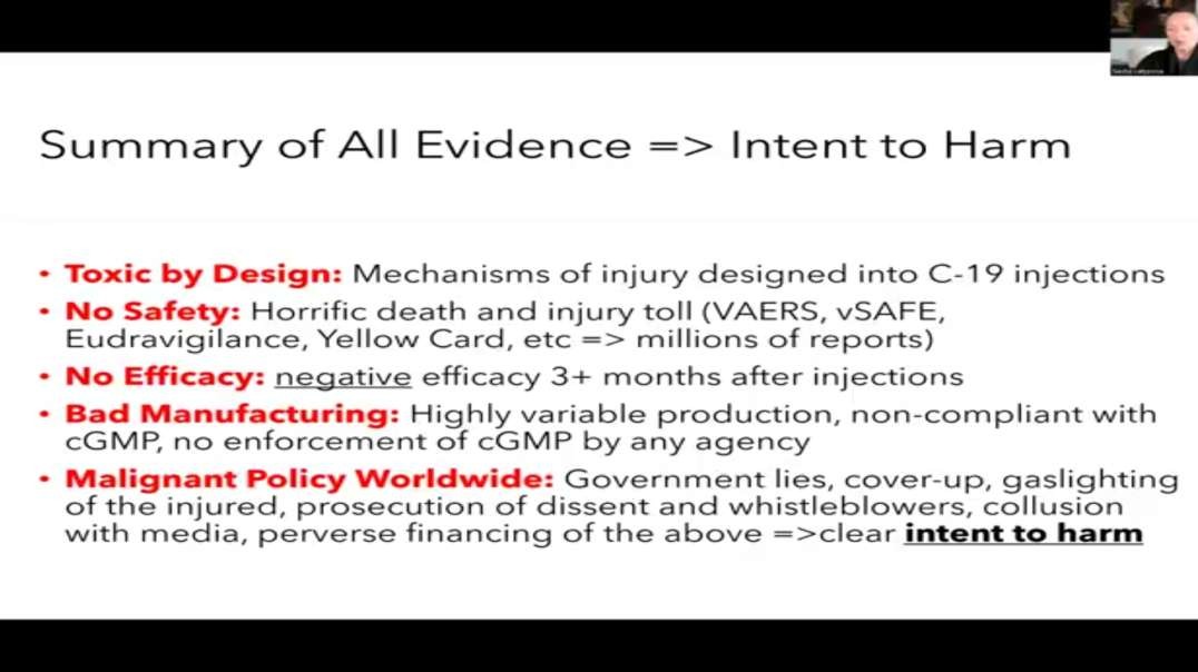 SASHA LATYPOVA~IRREFUTABLE EVIDENCE TO COMMIT MASS MURDER (JAB) BY THE US DOD, HHS & PHARMA 12/9/22