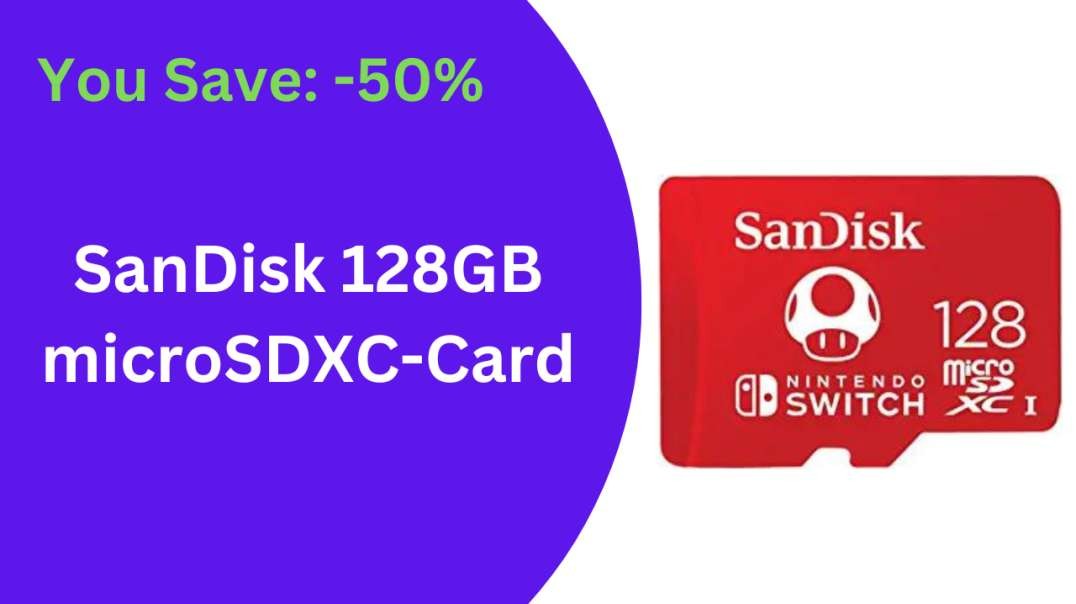 SanDisk 128GB microSDXC-Card